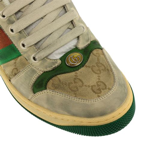 gucci sneakers uomo blu|green gucci sneakers with jewels.